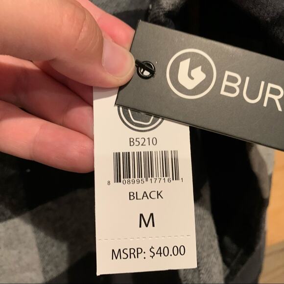 NWT "Maid of Honor" Flannel Plaid Button Down Shirt M - Picture 9 of 11